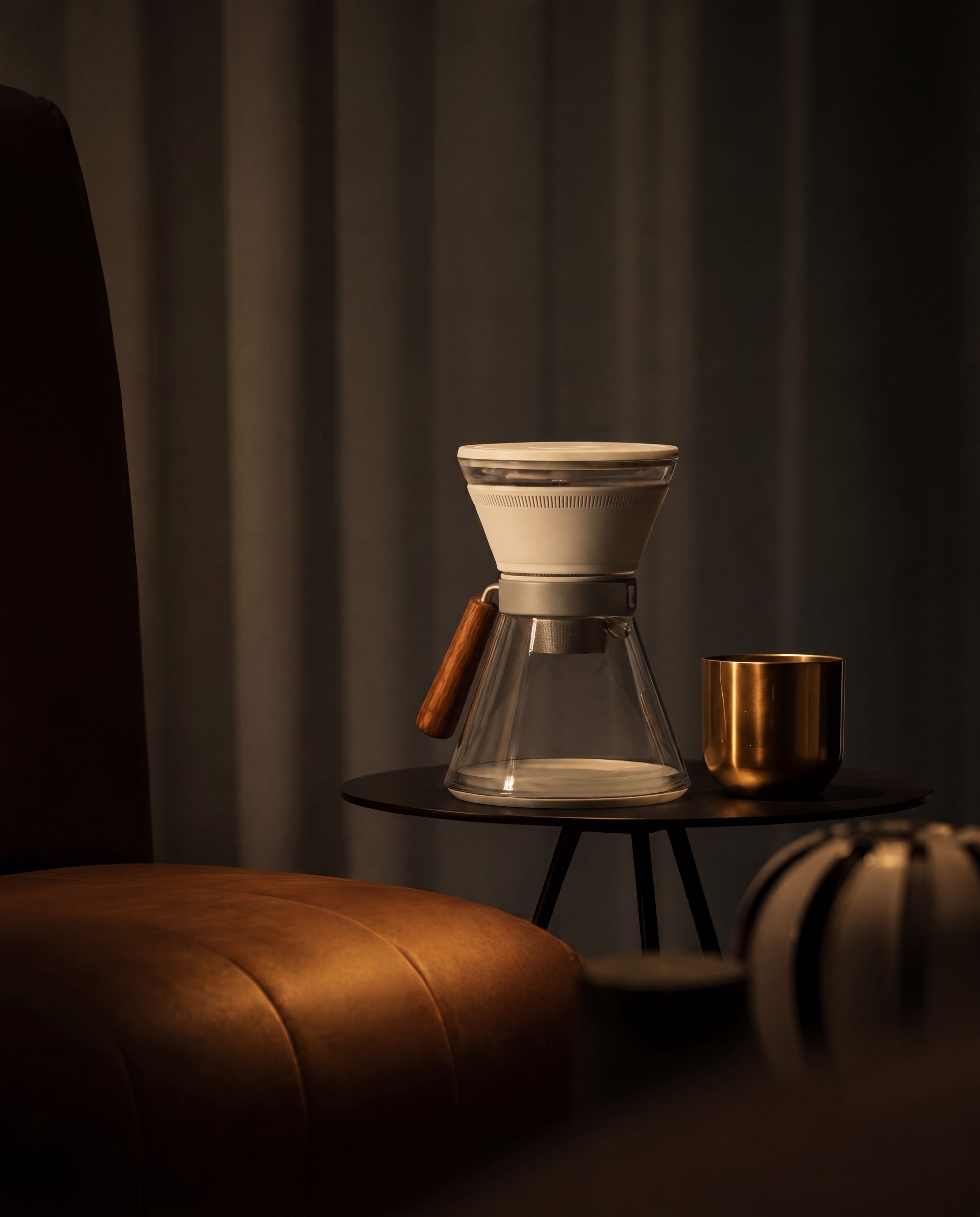 CoolDrip at home in a warmly lit room